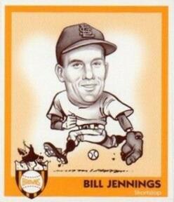1998 St. Louis Browns Heads Up! #7 Bill Jennings Front