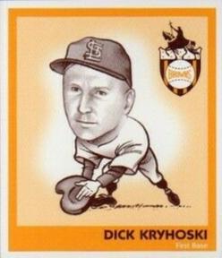 1998 St. Louis Browns Heads Up! #8 Dick Kryhoski Front