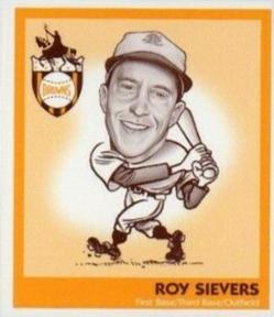 1998 St. Louis Browns Heads Up! #15 Roy Sievers Front