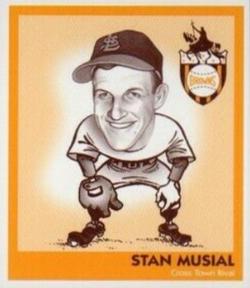 1998 St. Louis Browns Heads Up! #20 Stan Musial Front