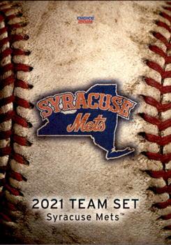 2021 Choice Syracuse Mets #NNO Team Logo/CL Front