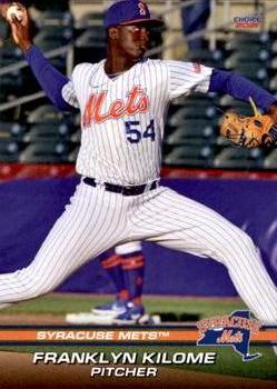 2021 Choice Syracuse Mets #11 Franklyn Kilome Front