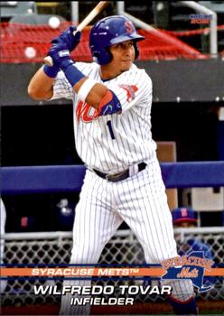 2021 Choice Syracuse Mets #23 Wilfredo Tovar Front