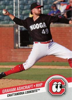 2021 Choice Chattanooga Lookouts #02 Graham Ashcraft Front