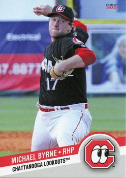 2021 Choice Chattanooga Lookouts #05 Michael Byrne Front