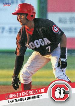 2021 Choice Chattanooga Lookouts #06 Lorenzo Cedrola Front