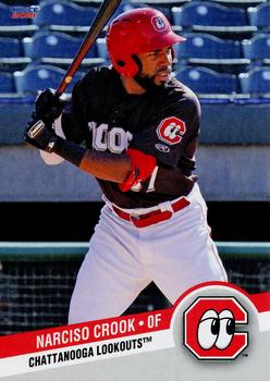 2021 Choice Chattanooga Lookouts #07 Narciso Crook Front