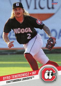 2021 Choice Chattanooga Lookouts #31 Byrd Tenerowicz Front