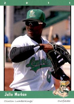 2011 Grandstand Clinton LumberKings #NNO Julio Morban Front