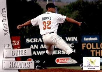 2011 Grandstand Boise Hawks #NNO Kyler Burke Front