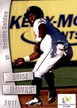 2011 Grandstand Boise Hawks #NNO Reggie Golden Front