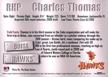 2011 Grandstand Boise Hawks #NNO Charles Thomas Back