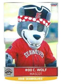 2021 Choice Erie SeaWolves #30 C. Wolf Front