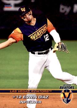 2021 Choice Las Vegas Aviators #11 Edwin Diaz Front