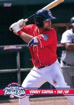 2021 Choice New Hampshire Fisher Cats #02 Vinny Capra Front