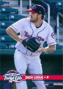 2021 Choice New Hampshire Fisher Cats #10 Zach Logue Front