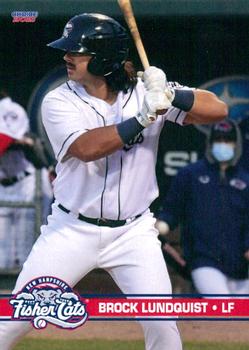 2021 Choice New Hampshire Fisher Cats #13 Brock Lundquist Front