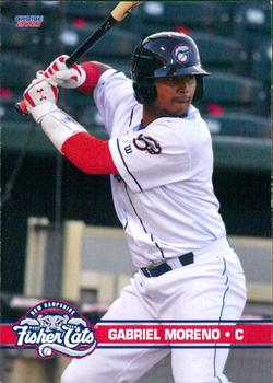 2021 Choice New Hampshire Fisher Cats #16 Gabriel Moreno Front