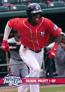 2021 Choice New Hampshire Fisher Cats #19 Reggie Pruitt Front