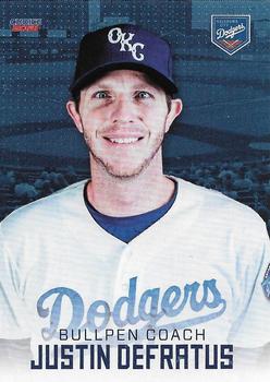 2021 Choice Oklahoma City Dodgers #30 Justin De Fratus Front