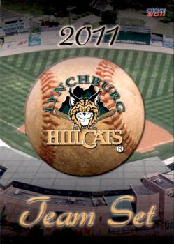 2011 Choice Lynchburg Hillcats #01 Checklist Front
