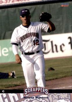 2011 Choice Mahoning Valley Scrappers #15 Moises Montero Front
