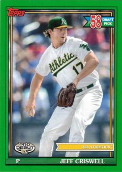 2021 Topps Pro Debut - Green #PD-200 Jeff Criswell Front