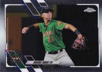 2021 Topps Pro Debut - Chrome #PDC-24 Diosbel Arias Front