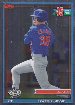 2021 Topps Pro Debut - Chrome #PDC-181 Owen Caissie Front