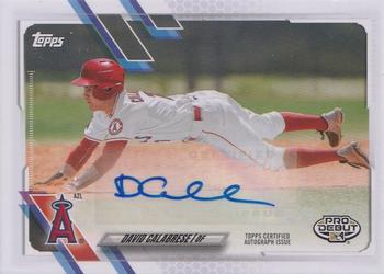 2021 Topps Pro Debut - Autographs #PD-114 David Calabrese Front