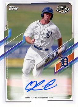 2021 Topps Pro Debut - Autographs #PD-119 Colt Keith Front
