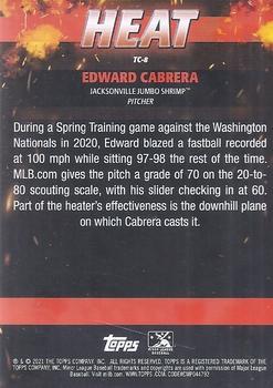 2021 Topps Pro Debut - The Cogeneration #TC-8 Edward Cabrera Back