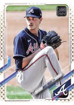 2021 Topps - Gold Star #9 Max Fried Front
