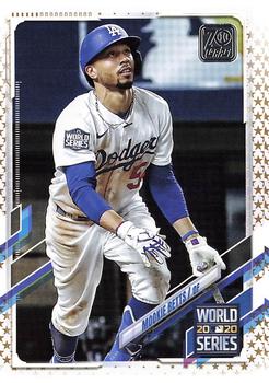 2021 Topps - Gold Star #15 Mookie Betts Front