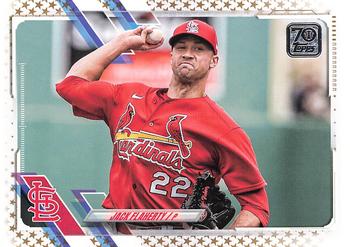 2021 Topps - Gold Star #77 Jack Flaherty Front