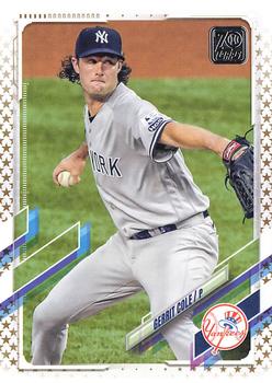 2021 Topps - Gold Star #95 Gerrit Cole Front