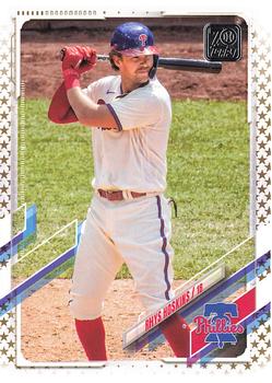 2021 Topps - Gold Star #162 Rhys Hoskins Front