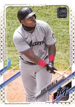 2021 Topps - Gold Star #164 Jesus Aguilar Front