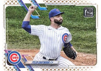 2021 Topps - Gold Star #184 Tyler Chatwood Front