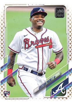 2021 Topps - Gold Star #187 Cristian Pache Front