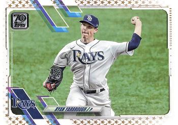 2021 Topps - Gold Star #196 Ryan Yarbrough Front