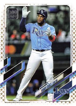 2021 Topps - Gold Star #425 Yandy Diaz Front