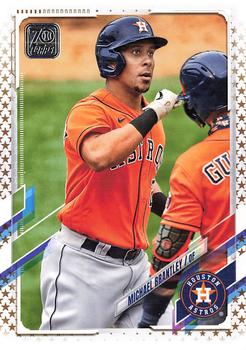 2021 Topps - Gold Star #434 Michael Brantley Front