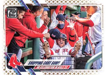 2021 Topps - Gold Star #436 Shopping Cart Surf! Front