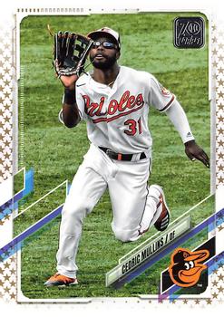 2021 Topps - Gold Star #487 Cedric Mullins Front