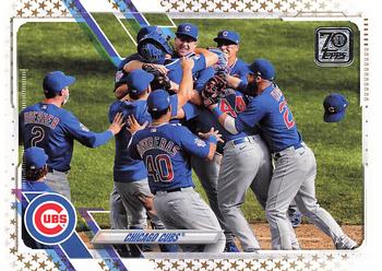 2021 Topps - Gold Star #529 Chicago Cubs Front