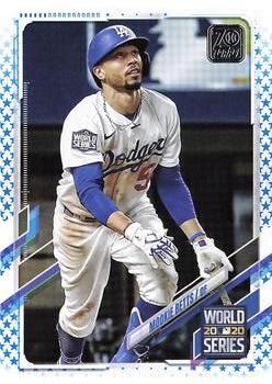 2021 Topps - Blue Star #15 Mookie Betts Front