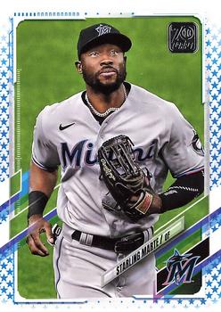 2021 Topps - Blue Star #49 Starling Marte Front