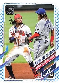2021 Topps - Blue Star #61 A Playful Bout of Juniors Front