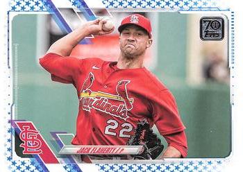 2021 Topps - Blue Star #77 Jack Flaherty Front